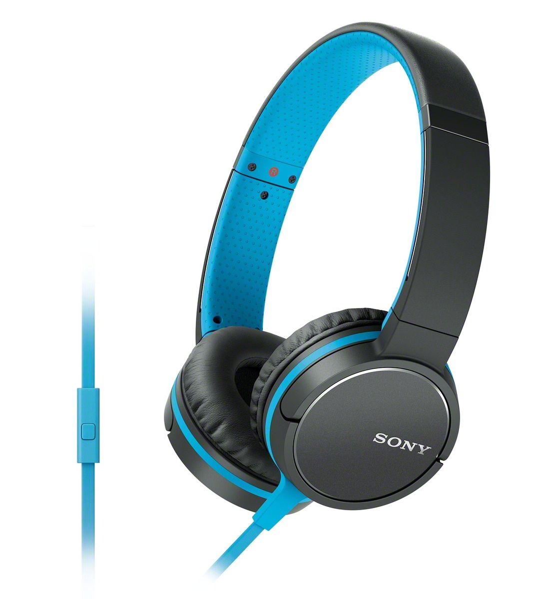 SONY sluchátka MDR-ZX660AP, handsfree, modré