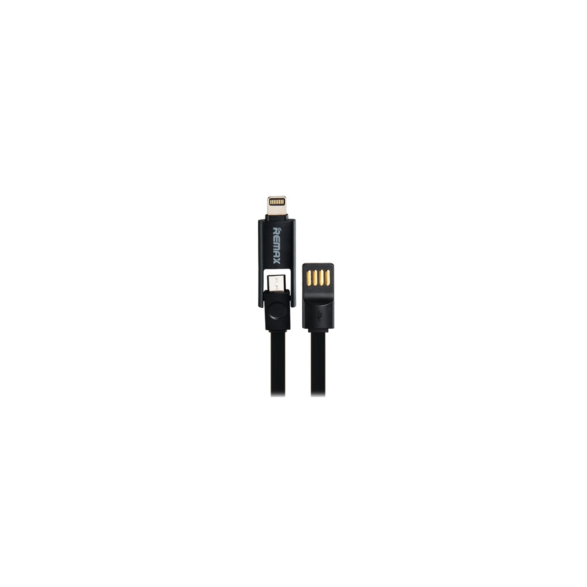 Datový kabel Remax (AA-1044) pro iPhone 5/6+microUSB 1,2m černý