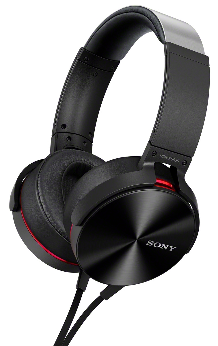 SONY XB sluchátka MDR-XB950AP handsfree, černé