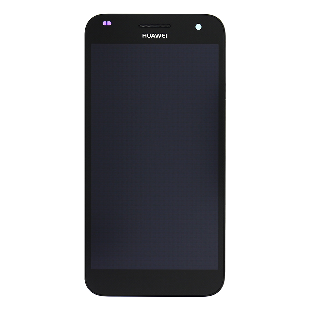 LCD + dotyk + přední kryt pro Huawei Ascend G7, black
