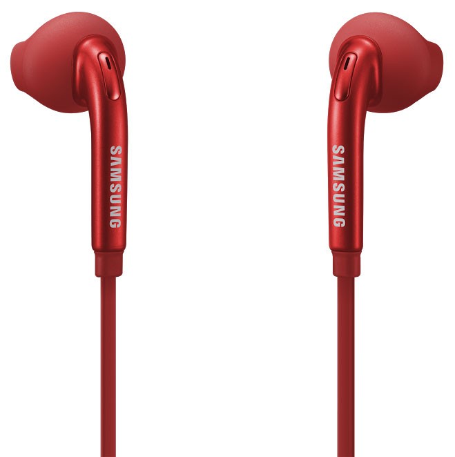 Sluchátková sada Samsung stereo s ovládáním EO-EG920B červená