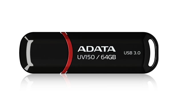 Levně Flash disk ADATA UV150 64GB, USB 3.0, černý