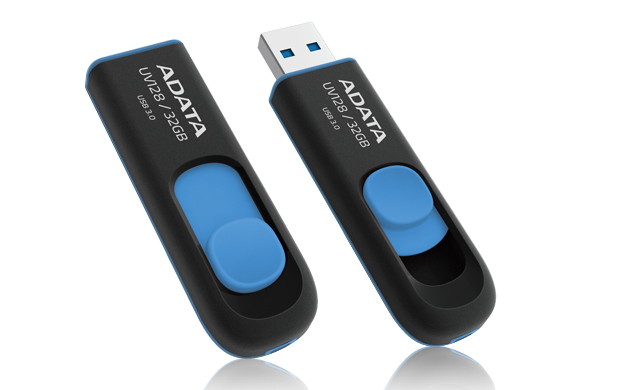 Levně Flash disk ADATA UV128 64GB, USB 3.0, modrý