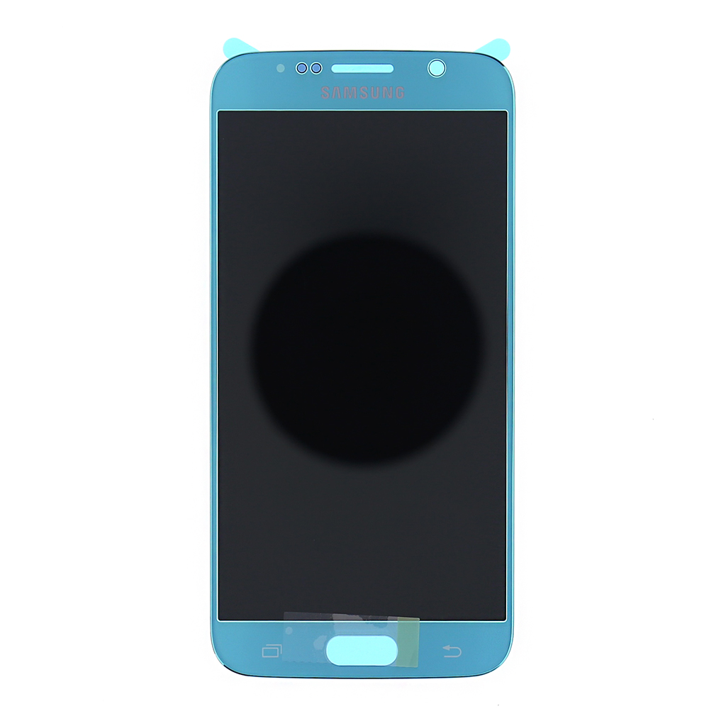 LCD display + dotyk. deska pro Samsung Galaxy S6 G920, modrá  