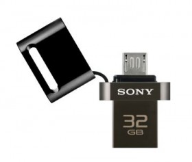 Sony Flash USB 3.0,32GB,PC/tel, OTG, černý