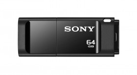 Flash disk Sony USB 3.0 Micro Vault - X, 64GB, černá