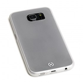 Pouzdro CELLY Frost Samsung Galaxy S6 Edge 0,29mm bílé