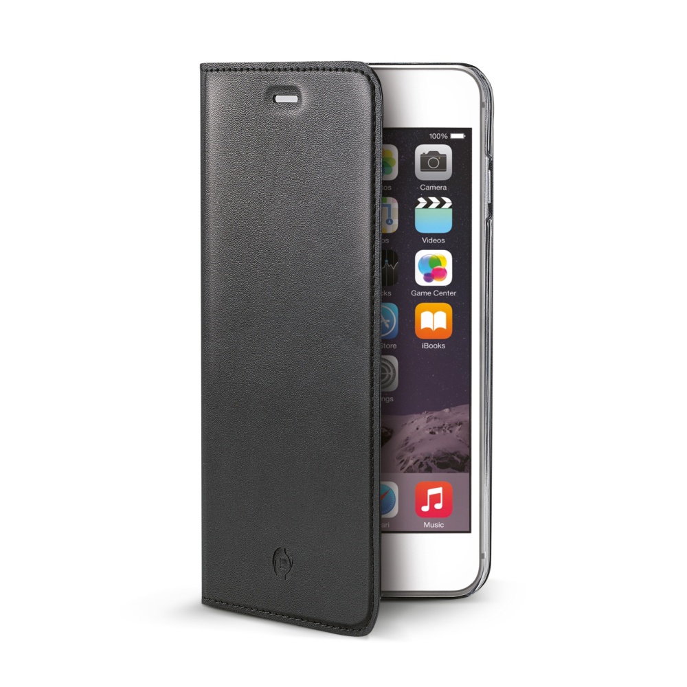 Ultra tenké pouzdro(obal, kryt) typu flip na Apple iPhone 6s Plus CELLY Air černé