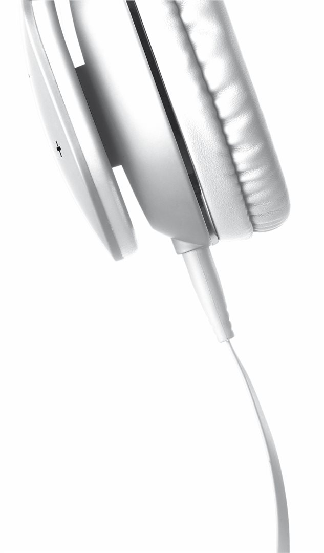 Stylová sluchátka TRUST Urban Mobi Headphone bílé