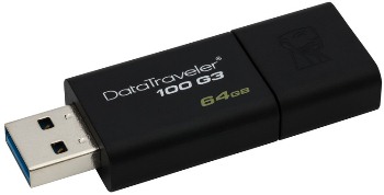 Flash disk Kingston 64GB USB 3.0 DataTraveler 100 G3
