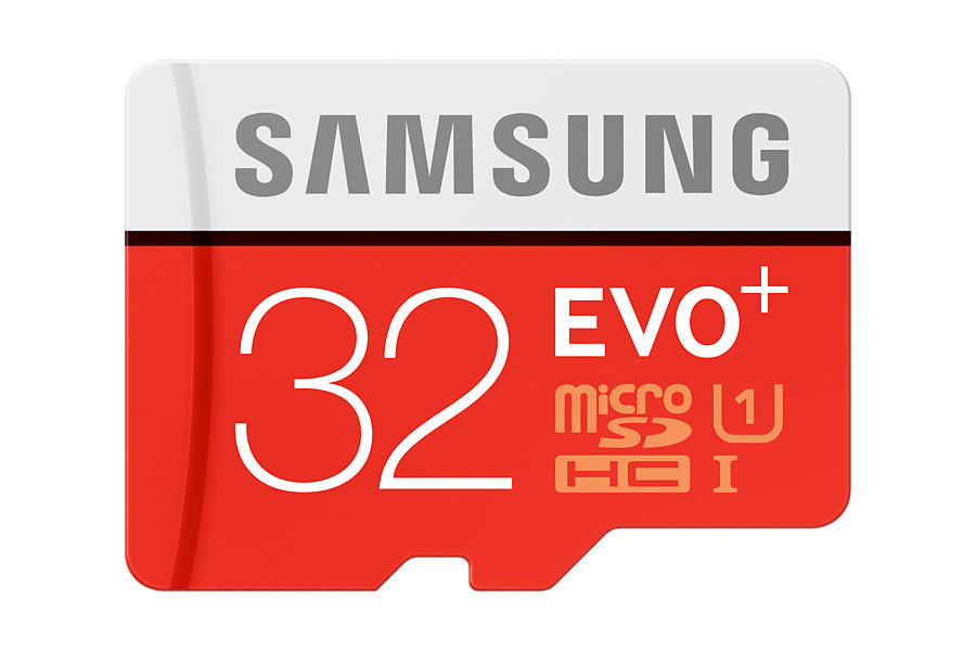 Paměťová Micro SD karta Samsung EVO Plus 32GB + SD adaptér