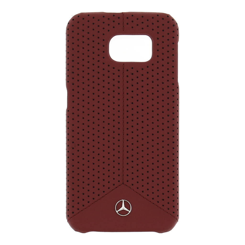 Levně MEHCS6PERE Zadní kryt Mercedes Samsung Galaxy S6 červený