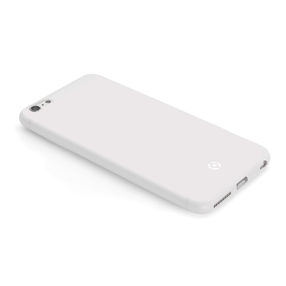 Ultra tenké silikonové pouzdro (obal, kryt) CELLY FROST pro Apple iPhone 5, bílé