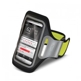 Sportovní pouzdro CELLY, velikost XXL pro Samsung Galaxy S4 a telefony podobných rozměrů, žluté