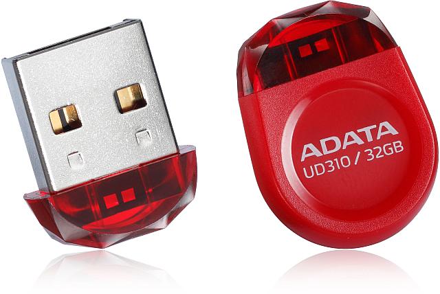 Flash disk ADATA UD310 8GB, USB 2.0, červený