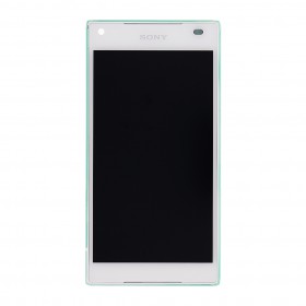 LCD + dotyk + přední kryt (separated) pro Sony Xperia Z5 compact E5823, white