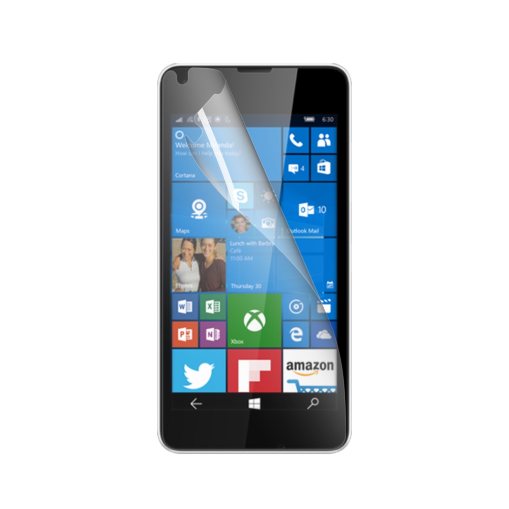 Prémiová ochranná fólie displeje CELLY pro Microsoft Lumia 550, lesklá, 2ks