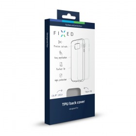 FIXED Silikonové pouzdro na Huawei Ascend P7 bílé