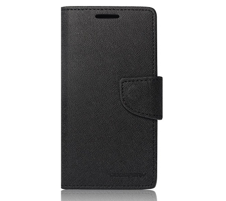 Pouzdro Fancy Diary Book pro Alcatel Pixi3 3,5" černá (BULK)