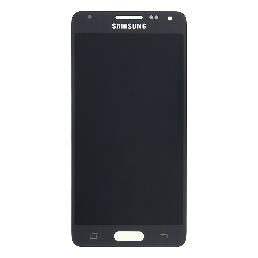 LCD display + dotyk. deska pro Samsung Galaxy Alpha (G850), černá
