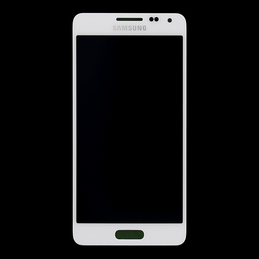 LCD display + dotyk. deska pro Samsung Galaxy Alpha (G850), bílá 