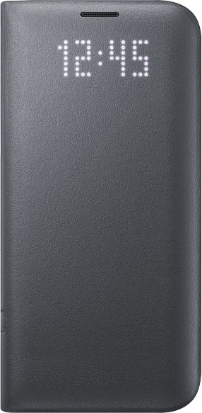Flipové pouzdro LED View Cover pro Samsung S7 Edge, černé