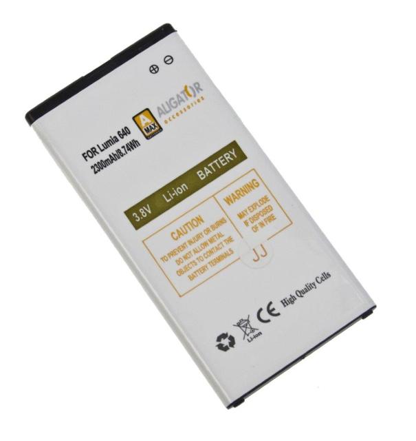 Baterie Aligator BV-T5C pro Microsoft Lumia 640 Li-Ion, 2300 mAh