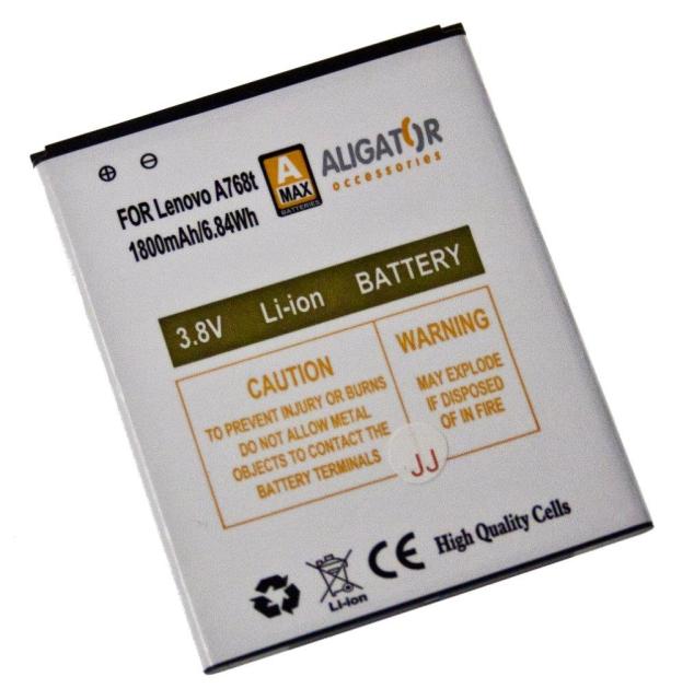 Baterie Aligator BL219 pro Lenovo A768/A889/A916, 1800mAh