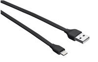 Datový kabel TRUST Flat Lightning Cable 1m - černý