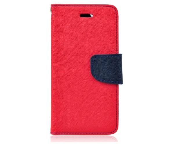 Pouzdro Fancy Diary Folio pro Samsung Galaxy S7 (SM-G930F) červeno/modrá 