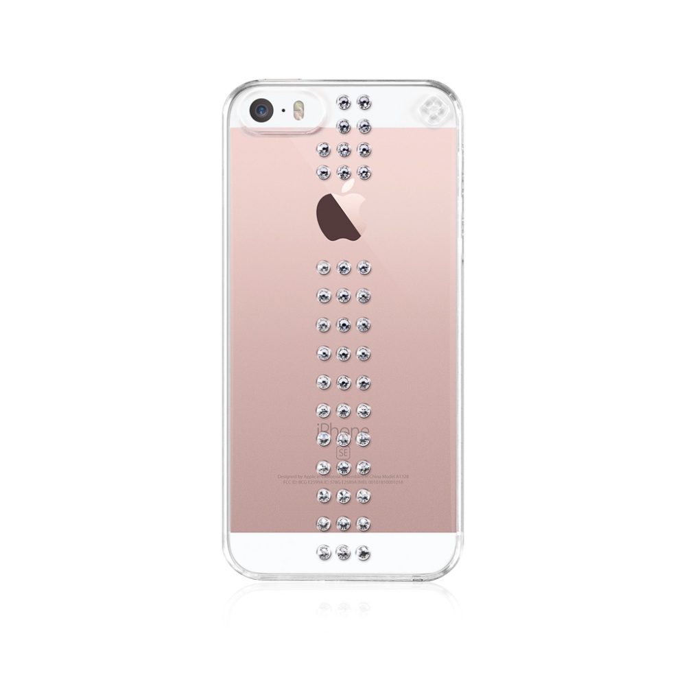 Pouzdro Bling My Thing Stripe Crystal Apple iPhone 5/5s/SE, SWAROVSKI®