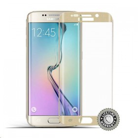 Screenshield tvrzené sklo Samsung Galaxy S6 edge gold