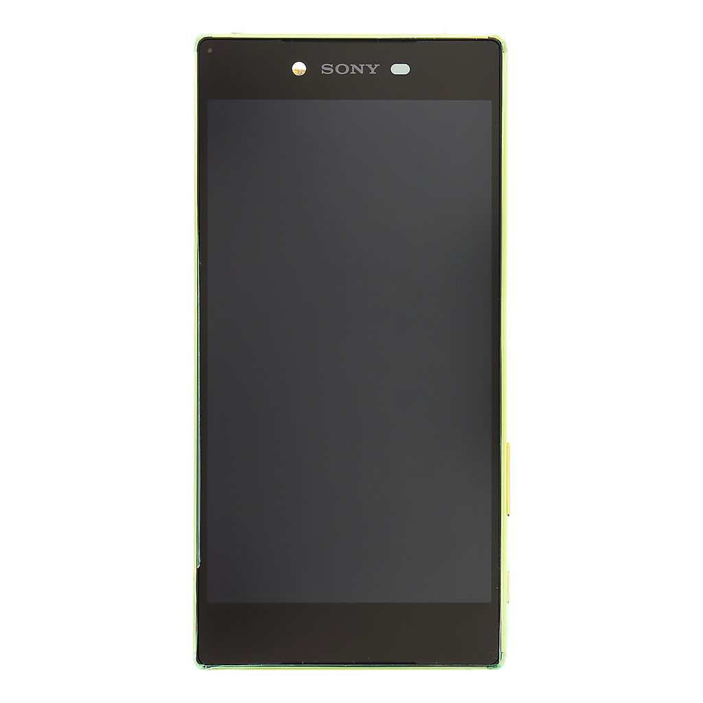 LCD display + dotyk. deska + př. kryt pro Sony Xperia Z5 Premium (E6853), zlatá (Service Pack)