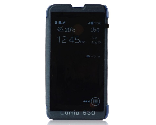 Forcell S-View flipové pouzdro na Nokia Lumia 530 modré