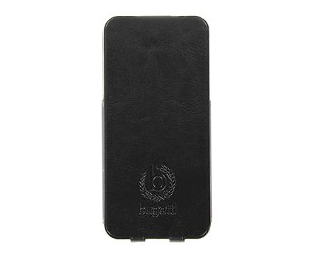 Pouzdro Bugatti Ultra Thin Flip pro Samsung i9195 Galaxy S4 mini black/černá