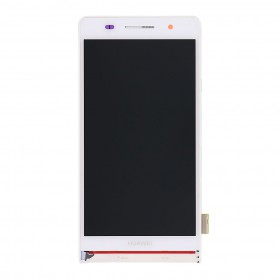 LCD + dotyk + přední kryt (separated) pro Huawei P6, white OEM