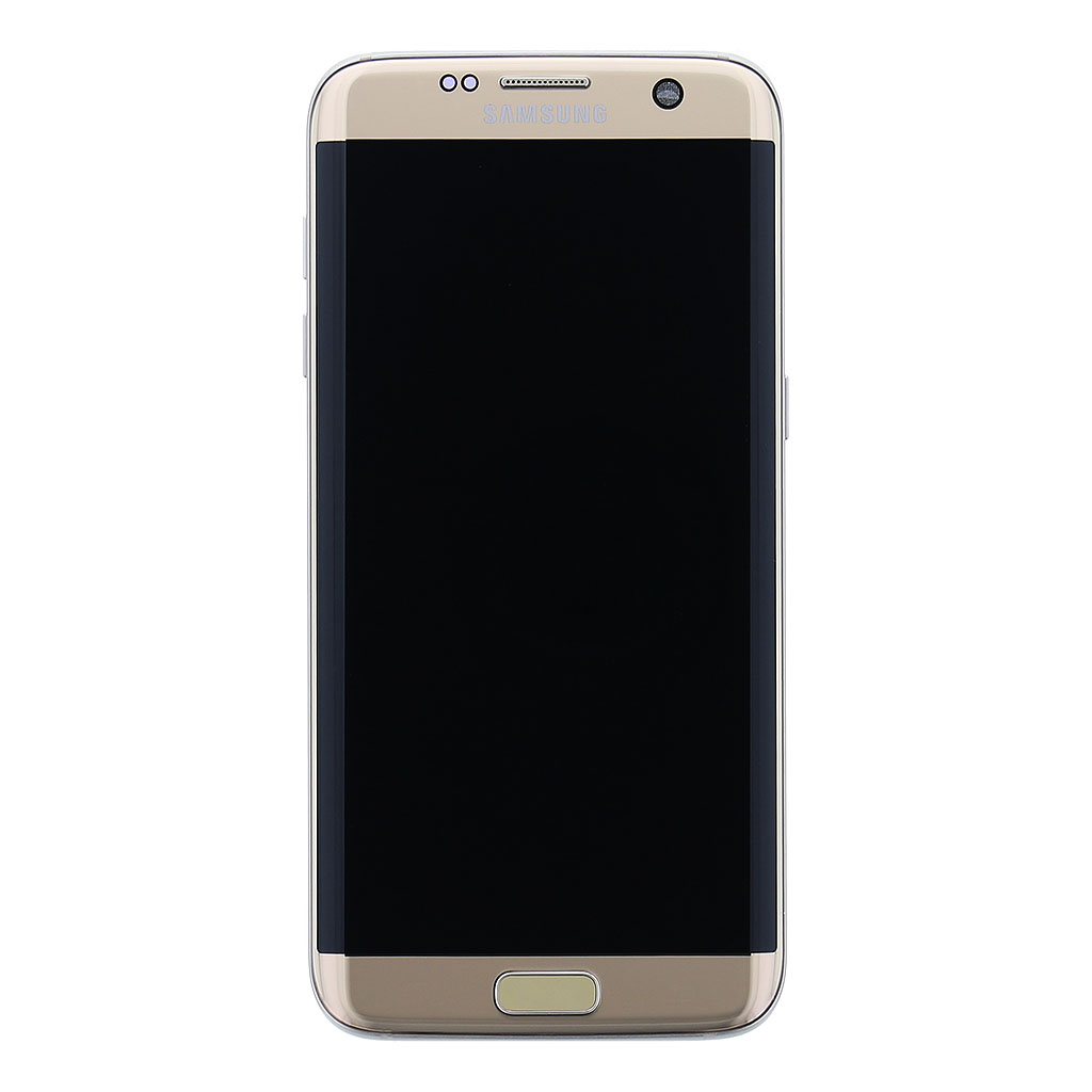 LCD display + dotyk. deska pro Samsung Galaxy S7 Edge (G935), zlatá