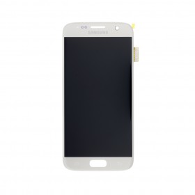 LCD display + dotyk. deska pro Samsung Galaxy S7 (G930), stříbrná