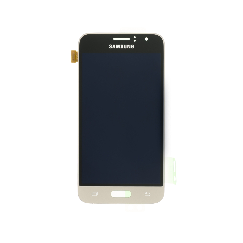 LCD display + dotyk. deska pro Samsung Galaxy J1 (J120) 2016, zlatá