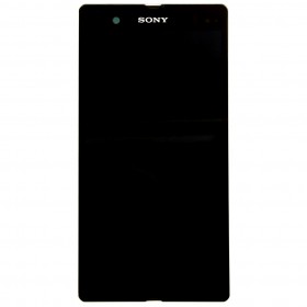 LCD display + dotyk. deska + kompletní př. kryt pro Sony Xperia Z2 (D6503) SWAP, černý 