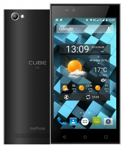 CPA myPhone Cube LTE Black
