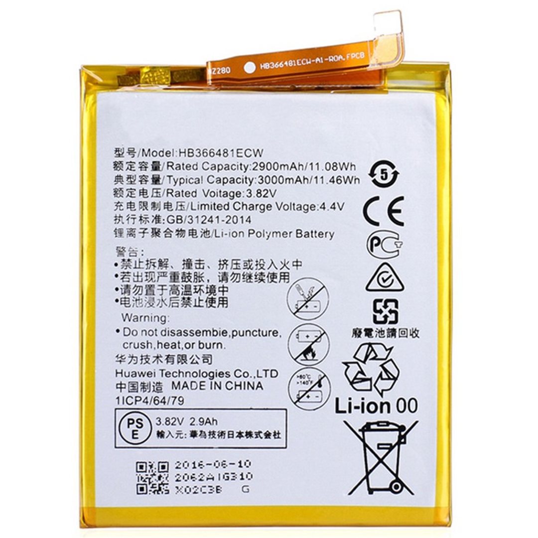 Levně Baterie Huawei HB366481ECW, 2900mAh Li-Ion