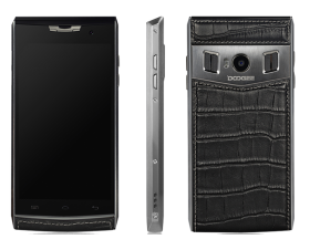 Doogee T3 Black Leather