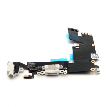 Nabíjecí konektor + Audio Jack Flex kabel pro Apple iPhone 6S Plus, bílá