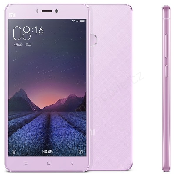 Xiaomi Mi4S 64 GB v růžové barvě