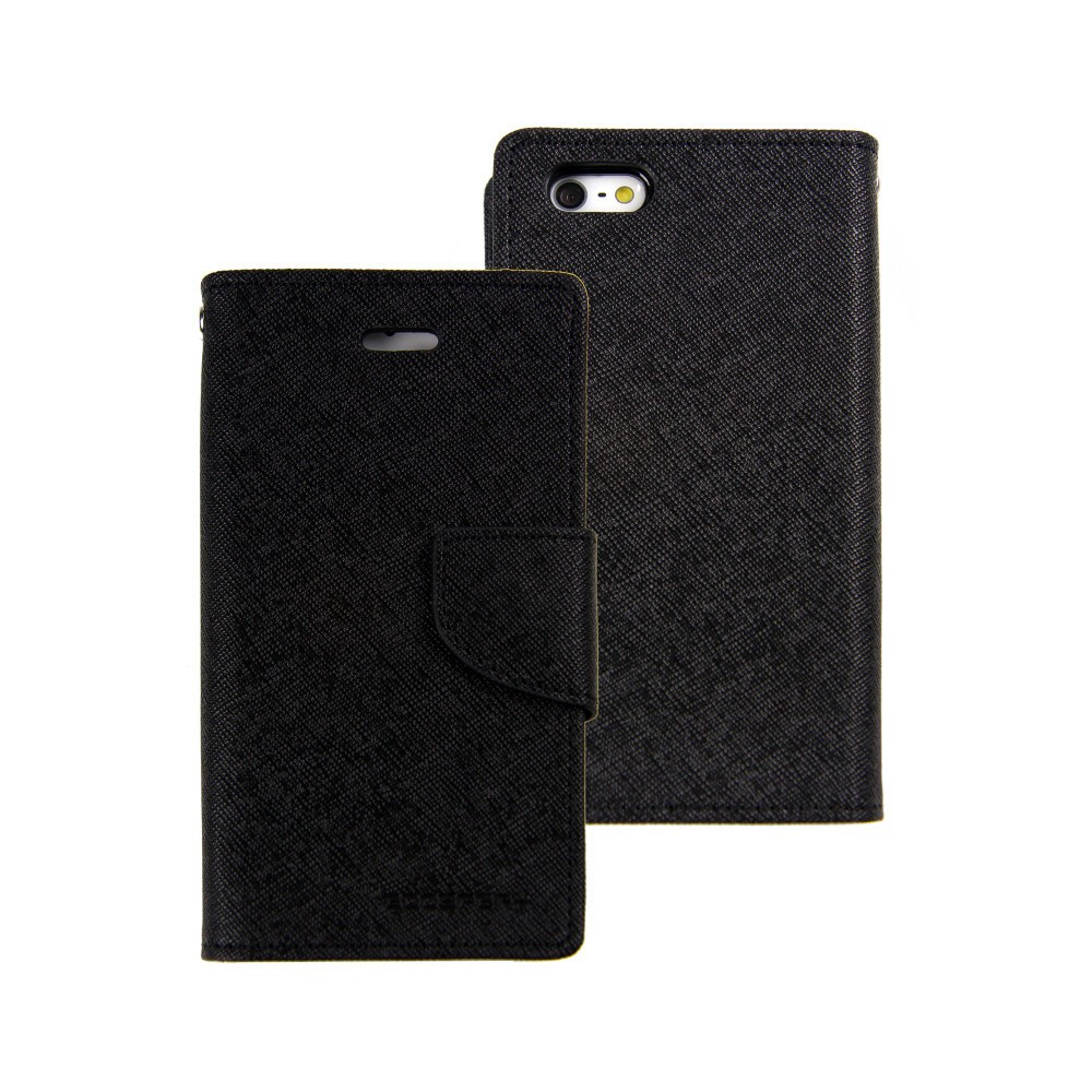 MERCURY Fancy Diary flipové pouzdro pro Apple iPhone 7/8/SE2020/SE2022, černá
