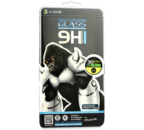 Tvrzené sklo na Samsung Galaxy Note 7 (SM-N930F) 3D ohyb 0,3 mm X-ONE 9H, zlatá 