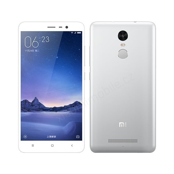 Xiaomi Redmi Note 3 Pro, LTE, 16GB, ve stříbrné barvě