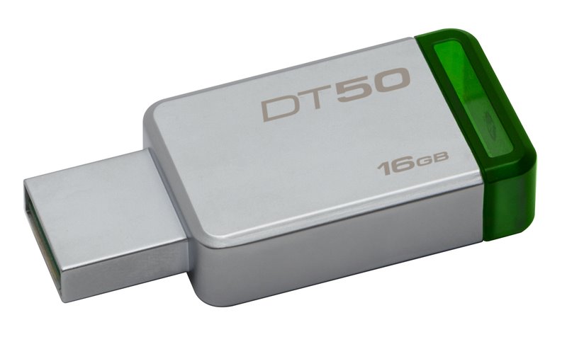 Flash disk Kingston DT50 16GB USB 3.0 Green