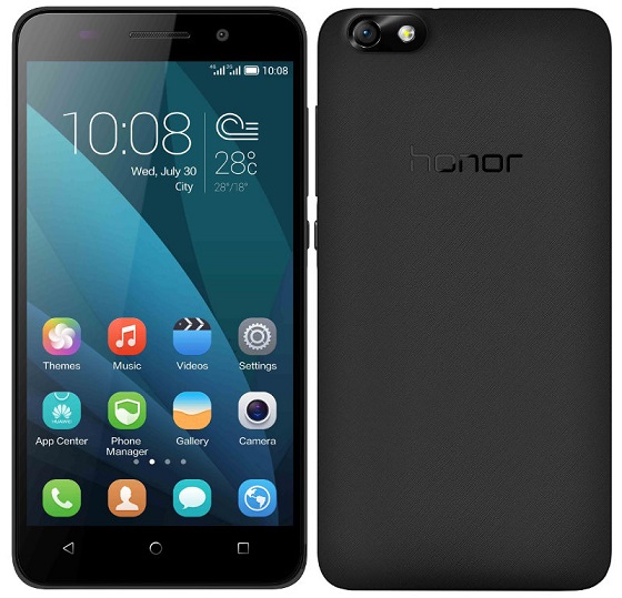 Honor 4X LTE DS v černé barvě